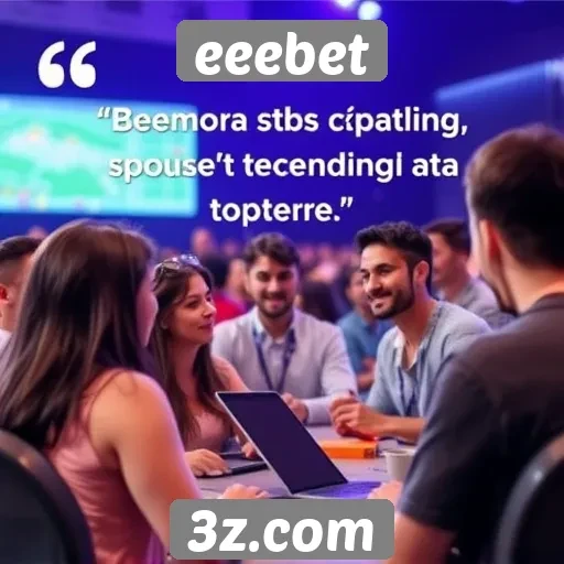 Depoimentos de usuários sobre a experiência no eeebet